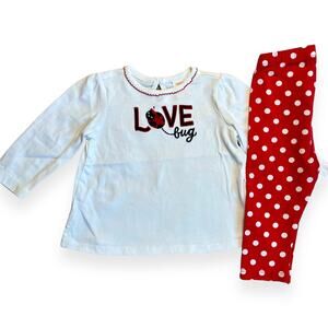 Gymboree Love Bug Outfit 6-12